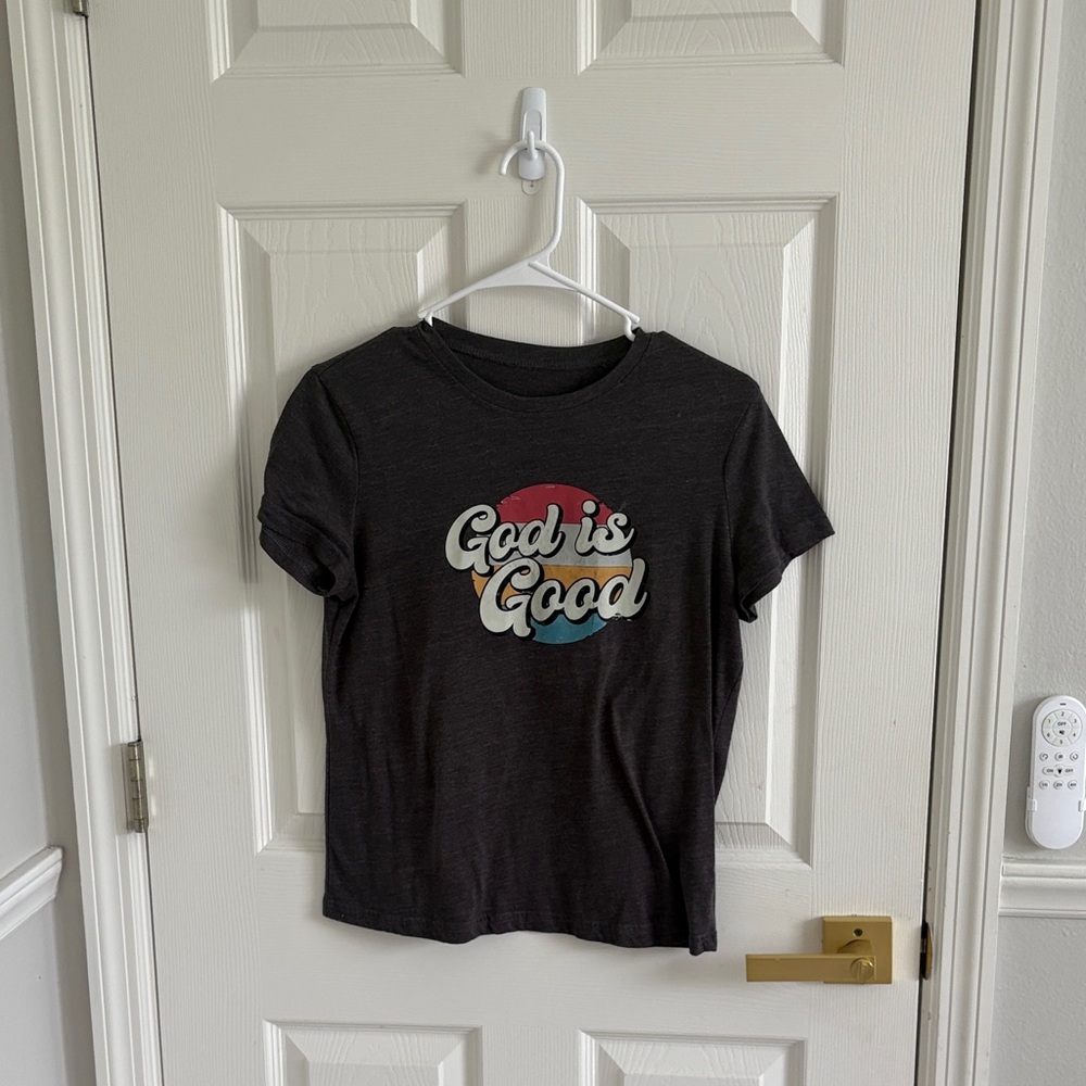 God is Good Kids T-Shirt - Black